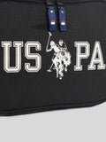 U.S. Polo Assn black authentic graphic lunchbag, UK version
