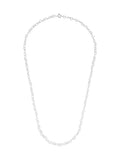 Beaverbrooks sterling silver heart link chain necklace 45cm - British product