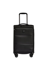 Next Antler Black Soft Stripe 2.0 Cabin Suitcase- Buy online at McGrocer