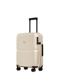 Antler Cream Single Stripe cabin luggage - British product