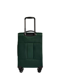 Antler Green Soft Stripe cabin suitcase, UK version