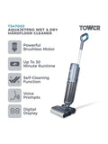 Tower Titanium Aquajet Pro cordless hardfloor cleaner, imported from the UK
