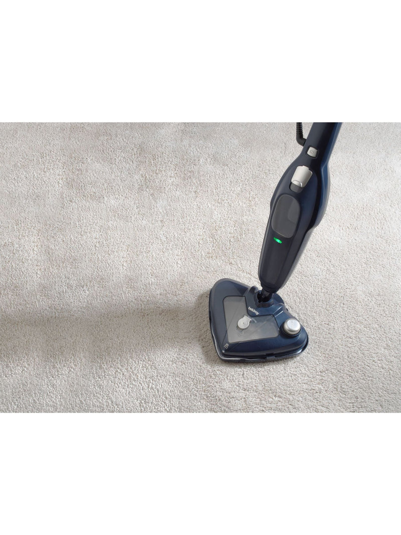 Beldray blue detergent steam cleaner, UK version