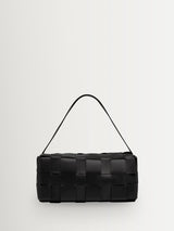 Next St Agni Black Woven Slim Tote- Buy online at McGrocer
