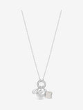 Simply Silver Sterling Silver 925 Cubic Zirconia Clover Charm Pendant