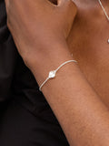 Simply Silver sterling silver clover pendant (British brand)