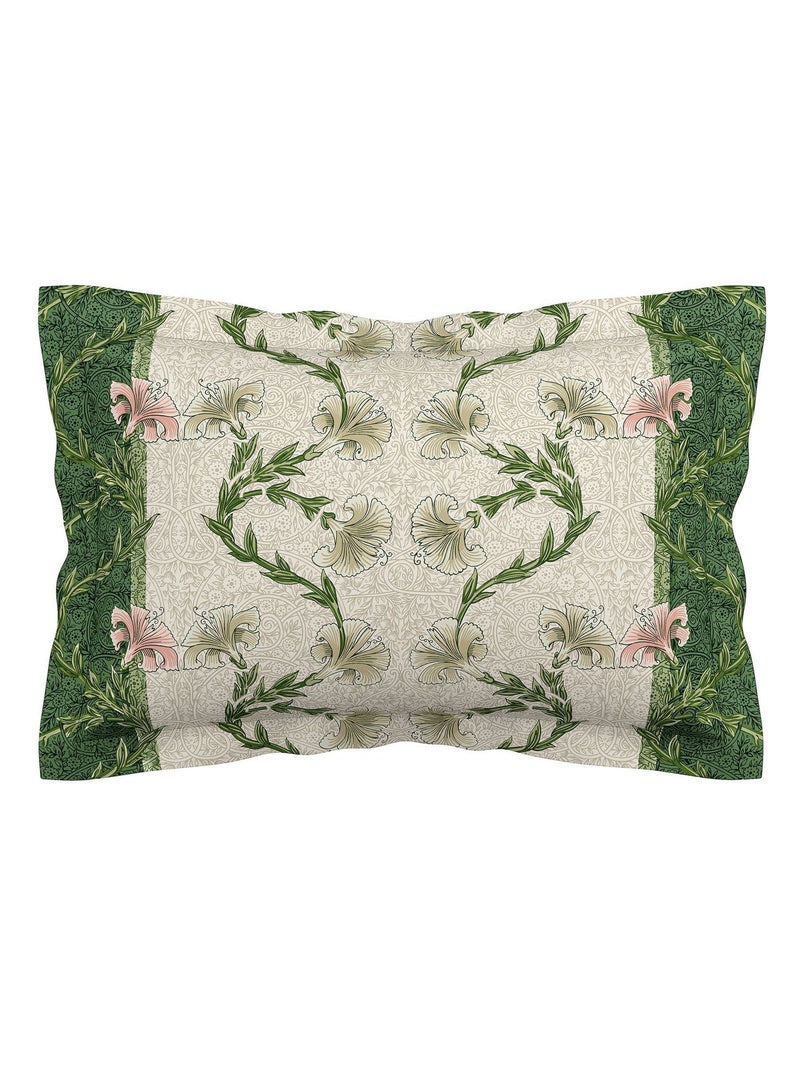 Morris & Co Scrolling Carnation duvet set, imported from the UK
