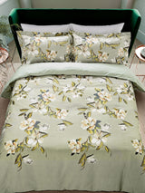 Next Ted Baker Sage Opal Floral 200 TC Cotton Sateen Duvet Cover Set- Buy online at McGrocer