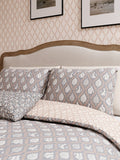 Helena Springfield Graphite Copper Woodland Trellis duvet set, UK version