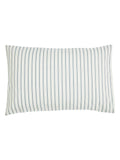 Helena Springfield blue teal ticking stripe duvet set, UK version