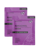 Next BeautyPro Bakuchiol Facial Sheet Mask Duo- Buy online at McGrocer