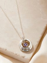 Next Posh Totty Designs Personalised Baby Names Birthstone Necklace- Buy online at McGrocer