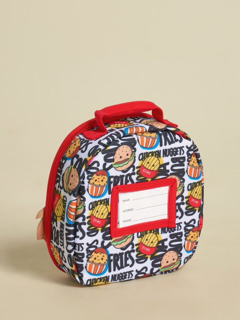 Brand Threads red Squishmallows burger lunchbox (British brand)