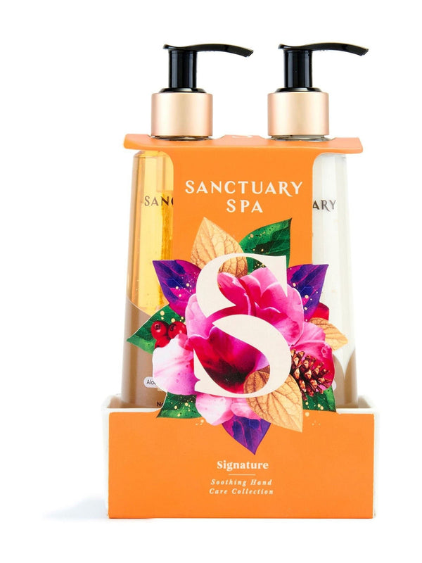 Sanctuary Spa Signature Soothing Handcare Collection Hand Wash and Lotion Gift Set 250ml