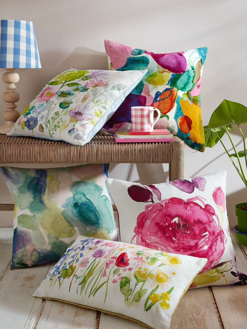 Bluebellgray Archie Multi Pink Cushion 45cm (British brand)