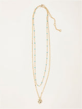 Next FatFace Gold Tone Heart Layered Necklace- Buy online at McGrocer