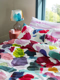 Bluebellgray Fuchsia Pink Abstract duvet cover and pillowcase set - British product