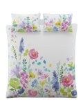 Bluebellgray Spring Green Tetbury duvet cover and pillowcase set - British product