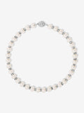Jon Richard gold tone knotted 8mm pearl rope necklace 910mm, UK version