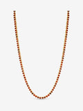Jon Richard Gold 14K Plated and Red Cubic Zirconia Tennis Necklace - Gift Box
