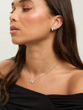 Jon Richard silver rhodium bow set, imported from the UK