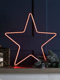 40cm neon flex star with remote control, imported from the UK