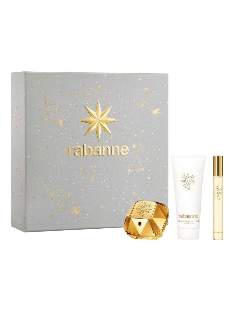 Rabanne Lady Million perfume gift set 50ml, imported from the UK