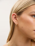 Jon Richard gold pearl hoop earrings pack of 2, UK version
