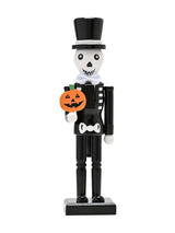 Next Widdop Black Wooden Nutcracker Skeleton Ornament 10 inch- Buy online at McGrocer