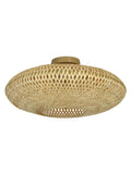 Searchlight Natural Terraweave flush ceiling light 50cm - British product