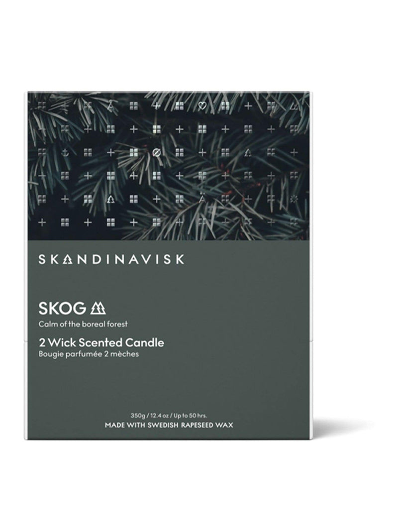 SKANDINAVISK Skog 2-wick scented candle 350g, UK version