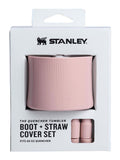 Stanley Pink Dusk Quencher Boot + Straw Topper 1.18L