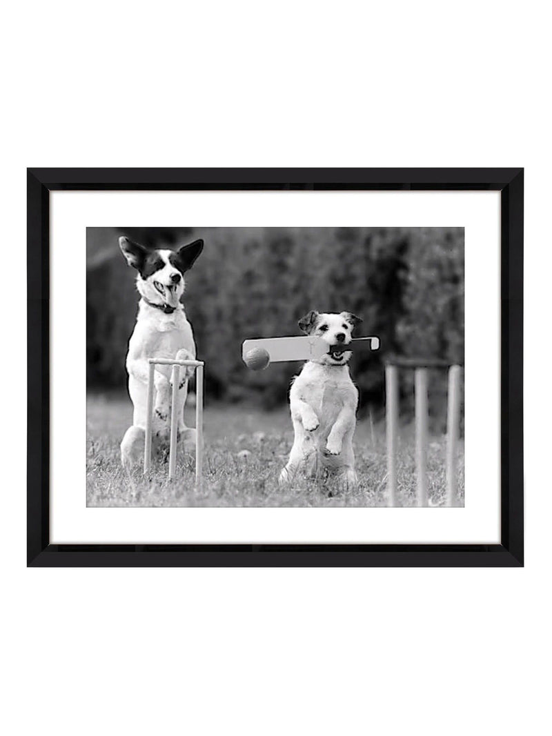 Brookpace Lascelles wall art Cricket in the Park 50x40cm imported from UK