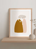 Brookpace Lascelles Spring Showers wall art 40x50cm - British product