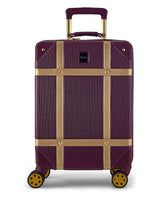 Next Rock Purple Vintage Cabin Suitcase 55cm- Buy online at McGrocer