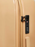 Rock Gelato brown 3-piece suitcase set, UK version