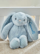 Next My 1st Years Personalised Blue Bunny Soft Toy- Buy online at McGrocer