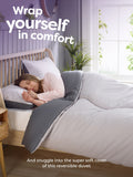 Slumberdown Coverless Comfort Embossed Waffle Duvet (British brand)