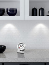 Next Mondaine White Magnet Clock- Buy online at McGrocer