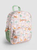 JoJo Maman Bébé personalised safari medium backpack, imported from the UK