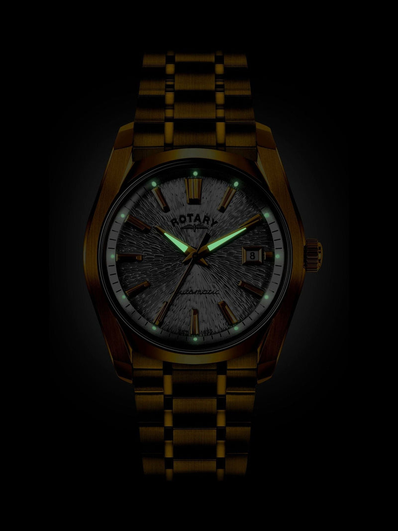 Rotary gold tone Lumen watch 40mm, UK version