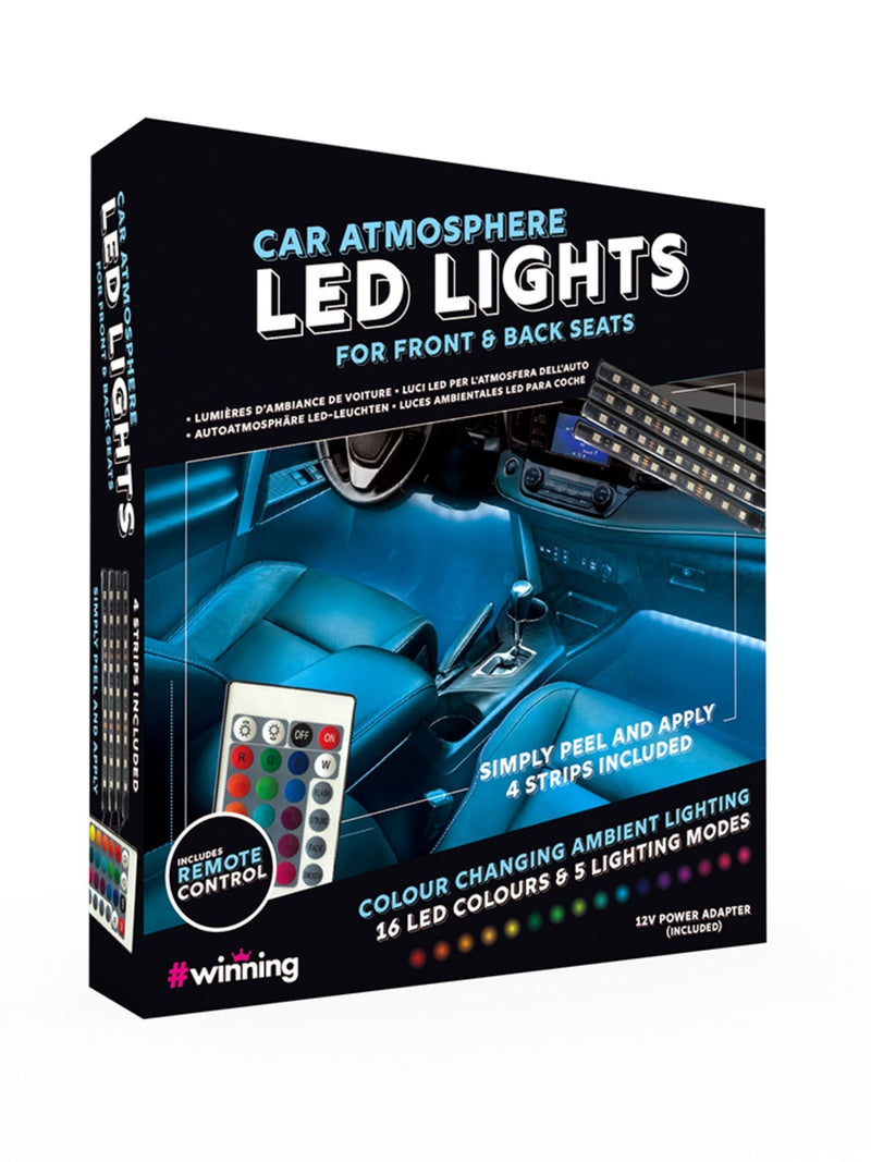 MenKind multicolour car LED light strips (British brand)