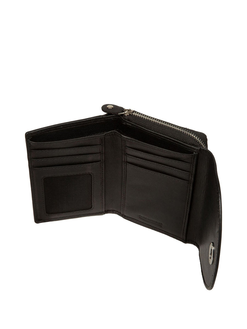 Pure Luxuries London Black Belle leather purse - British product