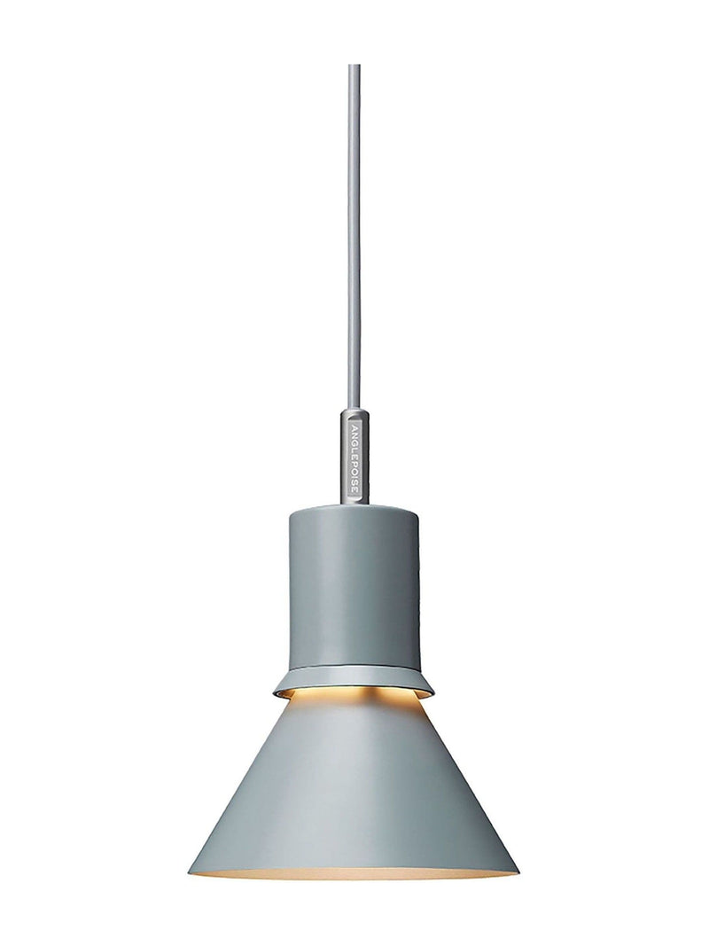 Anglepoise Type 80 pendant glass ceiling light grey mist, UK version