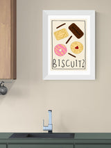 Affiche murale Amber May Art White Biscuit