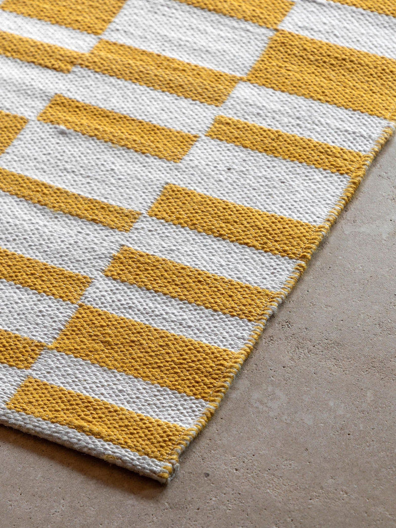 Gallery Home mustard rug hand-tufted ochre 160x230cm, UK version