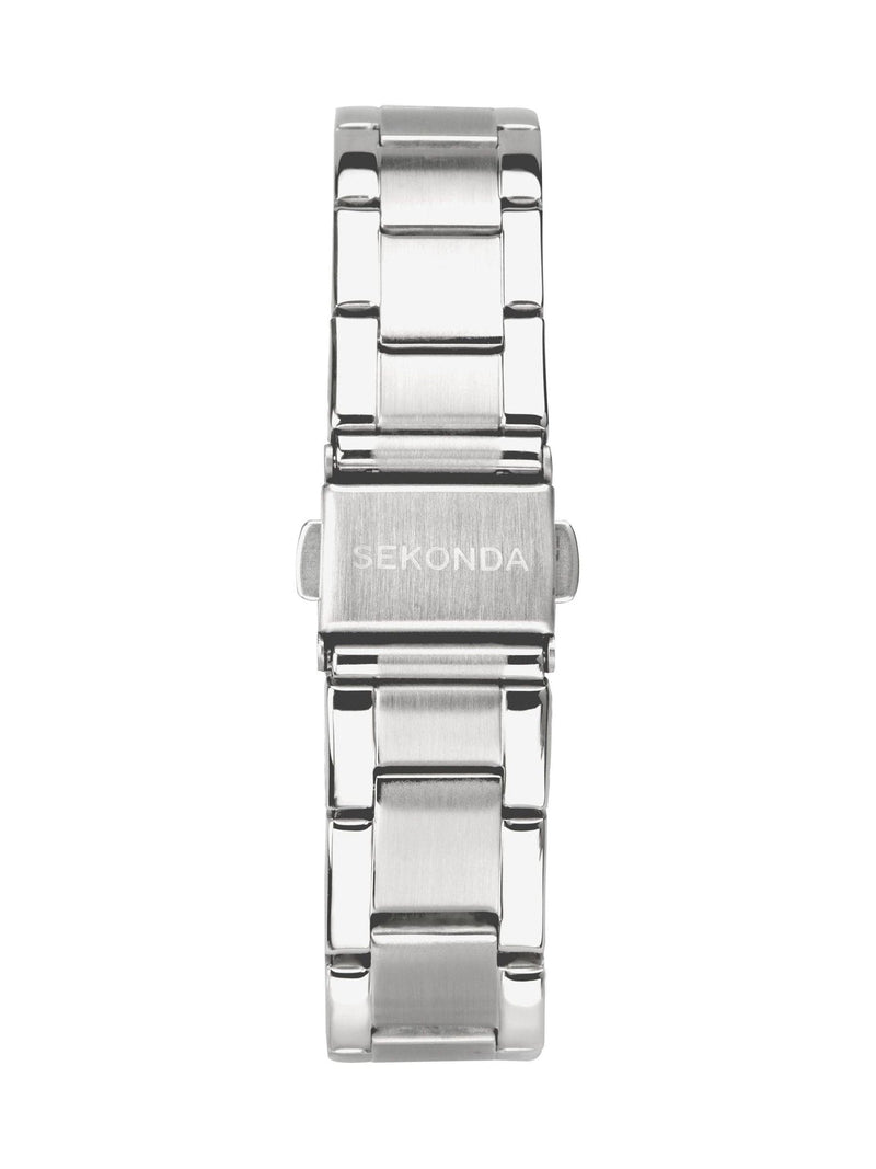 Sekonda Taylor 34mm watch teal dial silver bracelet (British brand)