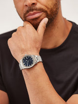 Next Sekonda Octaire Silver TV Analogue Watch with Strap 40mm- Buy online at McGrocer