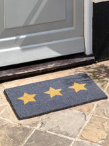 Next Gallery Home Grey Triplex Star Coir Doormat- Buy online at McGrocer