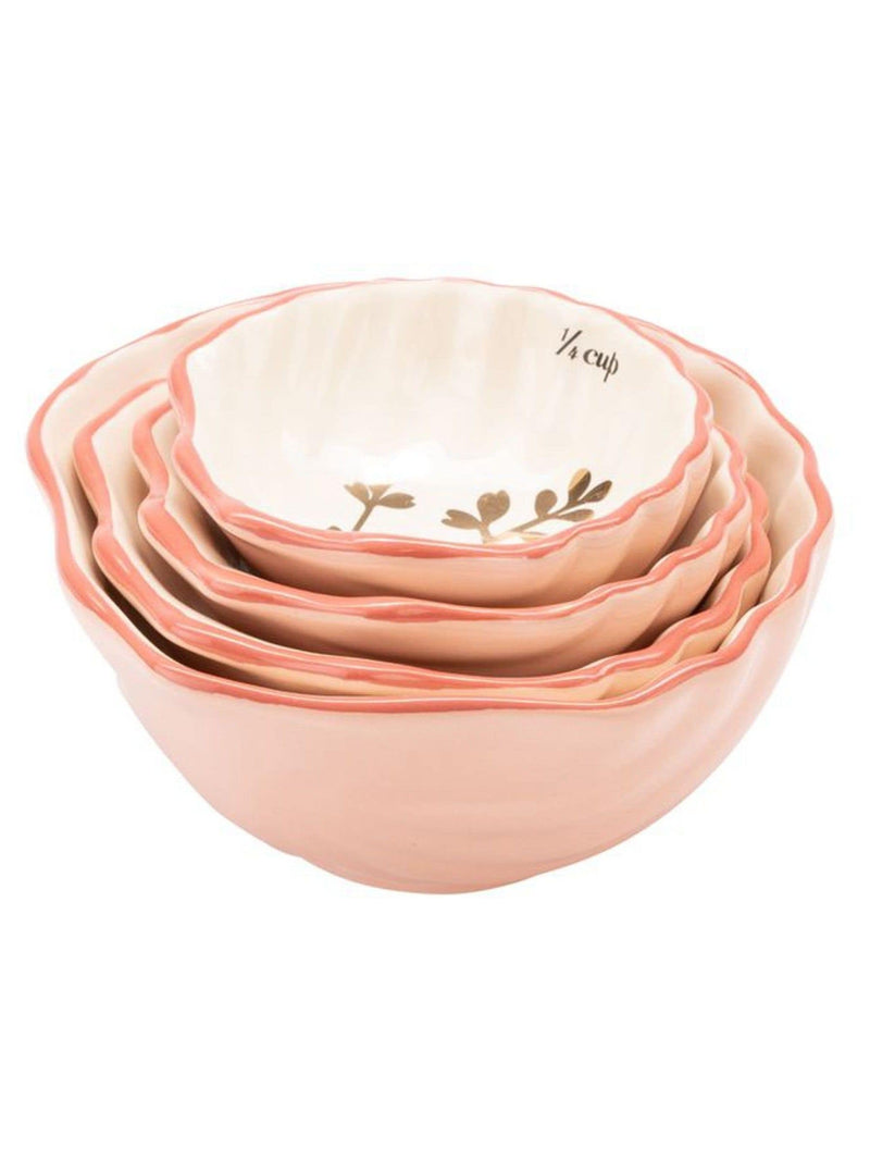 Yvonne Ellen pink shell measuring cup set, imported from the UK